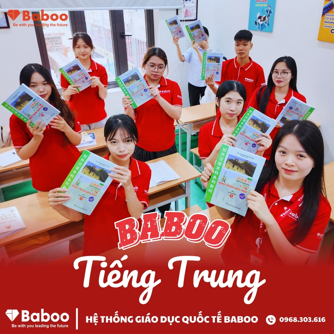 Đào tạo tiếng trung tại Baboo