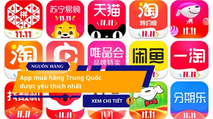 Danh sách App mua hàng TQ
