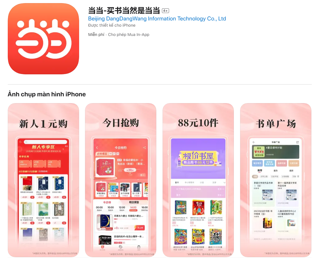 app mua hàng Trung Quốc
