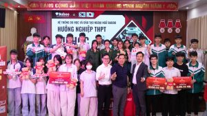 hội thảo du học do Baboo tổ chức tại trường THPT Lương Tài